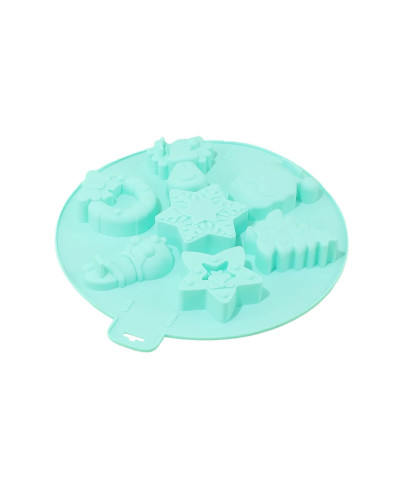 Molde De Silicona 3D para pastel De Navidad, Set De 4 piezas para repostería Y pastelería, árbol De Navidad, Papá Noel