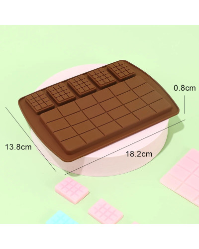 Molde De Silicona Para repostería Y pastelería, utensilio Para Chocolate Y gofres