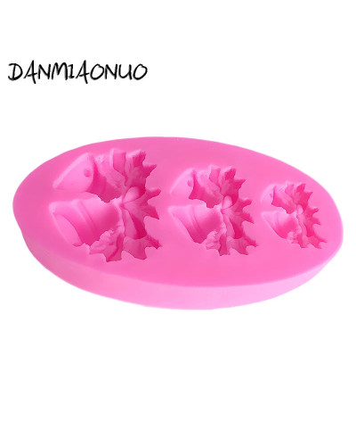 DANMIAONUO-Molde De Silicona Para repostería, molde Para repostería, Fondant, pasta De azúcar, molde De Silicona, pastelería, Ar