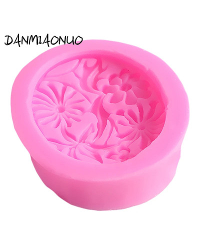 DANMIAONUO-Moldes De Silicona Para repostería, soporte Para postres De flores, Para Chocolate, Topo, Bolo, Foremki, Silikonowe, 