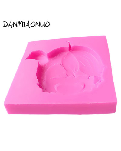 DANMIAONUO-Molde De Silicona Para repostería, soporte De postre Para niña, A0473044