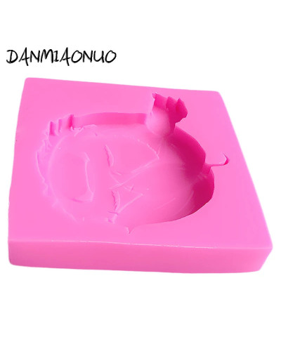 DANMIAONUO-Molde De Silicona Para repostería, soporte De postre Para niña, A0473044