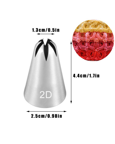 Boquillas de manga pastelera de acero inoxidable, accesorios y herramientas para hornear, repostería y pastelería,pasteleria, ac