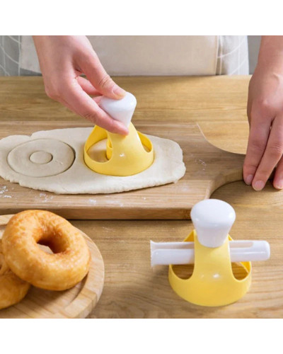 Molde creativo para rosquillas, cortador de cocina para postres, fabricante de pan, herramientas de decoración de pasteles, acce