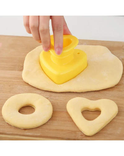 Molde creativo para rosquillas, cortador de cocina para postres, fabricante de pan, herramientas de decoración de pasteles, acce