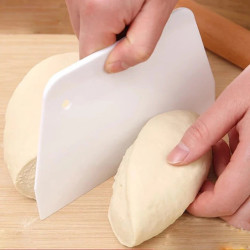 Cortador de masa multiusos, espátula para masa de pan, Fondant, pastel, crema, cortadores de pastelería DIY, raspadores, Kit de 