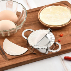 Herramienta de acero inoxidable para hacer Dumplings, molde para hacer Dumplings, prensa Manual para el hogar, accesorios para p