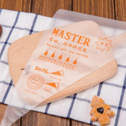 Bolsa de pastelería desechable de plástico grande, bolsas de decoración para glaseado de pasteles y magdalenas, 100 unidades